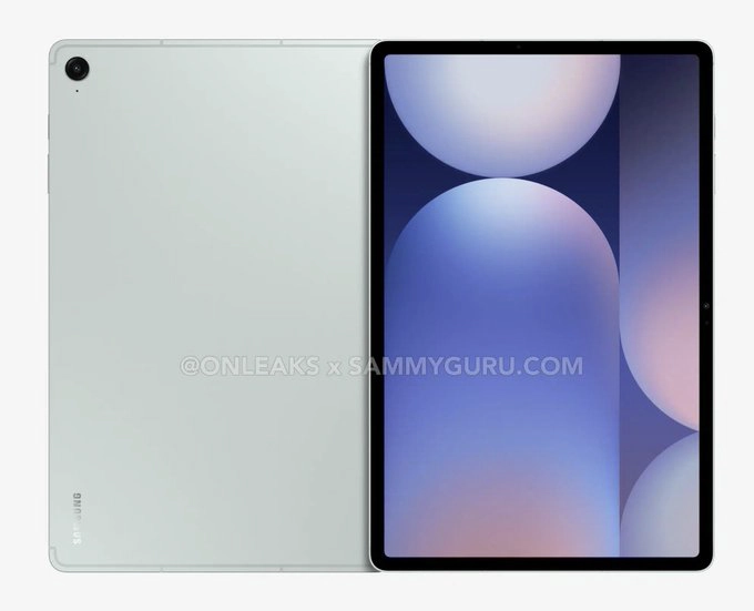 Samsung Galaxy Tab S10 FE+ Renders