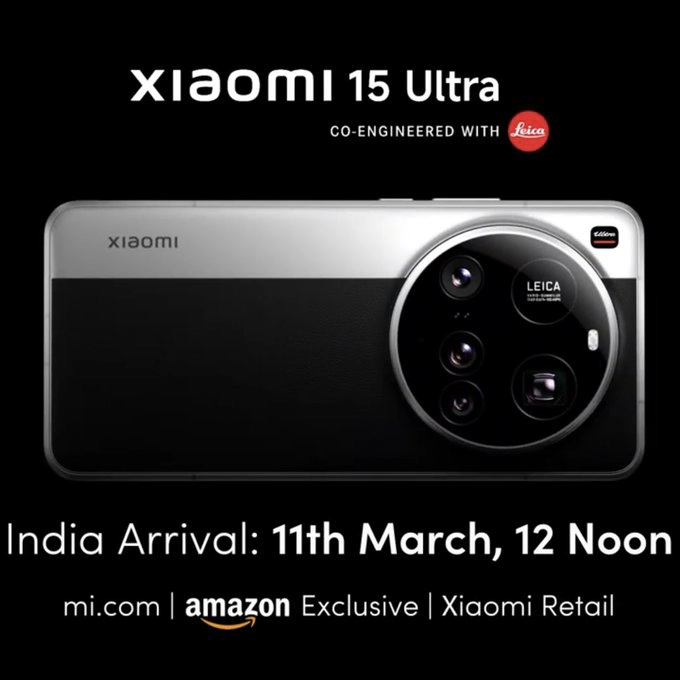 xiaomi 15 ultra india launch date